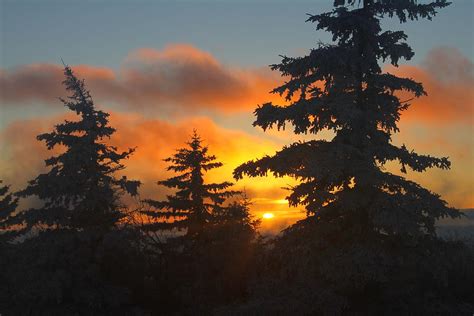 Mount Watatic Sunset Photograph By John Burk