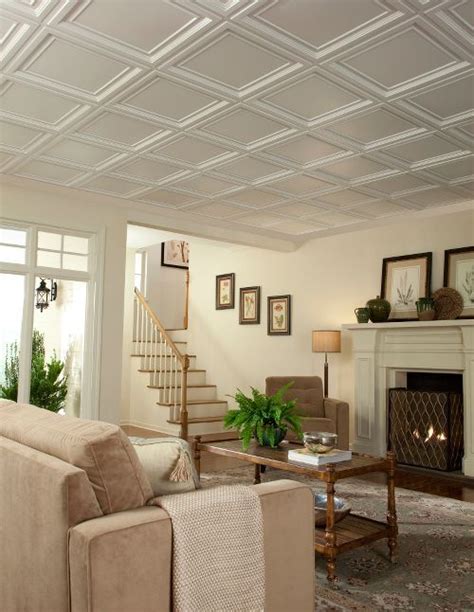 First, the tbf ceiling tiles resist mold, which is important in a basement environment. The existing suspended ceiling in this space was easily ...