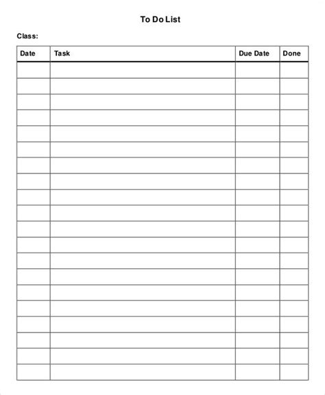 Holiday To Do List Templates 6 Free Word Pdf Format