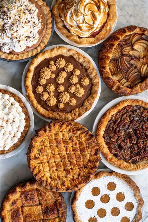 Nine Of The Best Thanksgiving Pies Cloudy Kitchen Thanksgiving Pie Recipes Thanksgiving