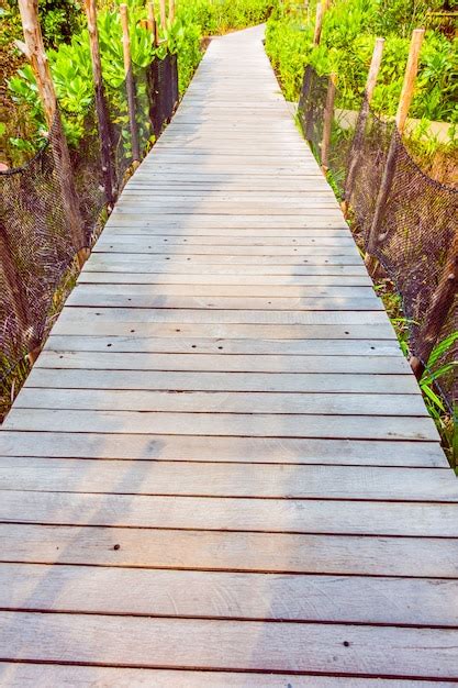 Free Photo Wooden Path For Walking