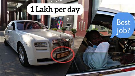 Rolls Royce Taxi Driver Talks About Driving In India Most Expensive