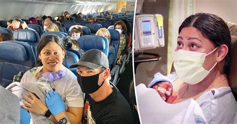 Woman On Plane Who Didnt Know She Was Pregnant Gives Birth Inflight With Doctor Nurses Aboard