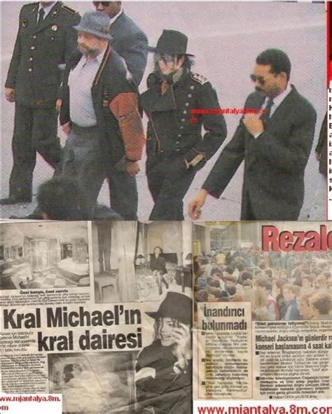 Article About Michael Jacksons Dangerous World Tour Stop In Turkey