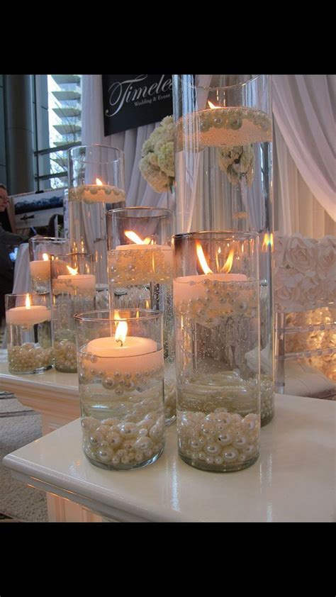 Water Wedding Centerpieces Wedding Table Centerpieces Wedding Candles