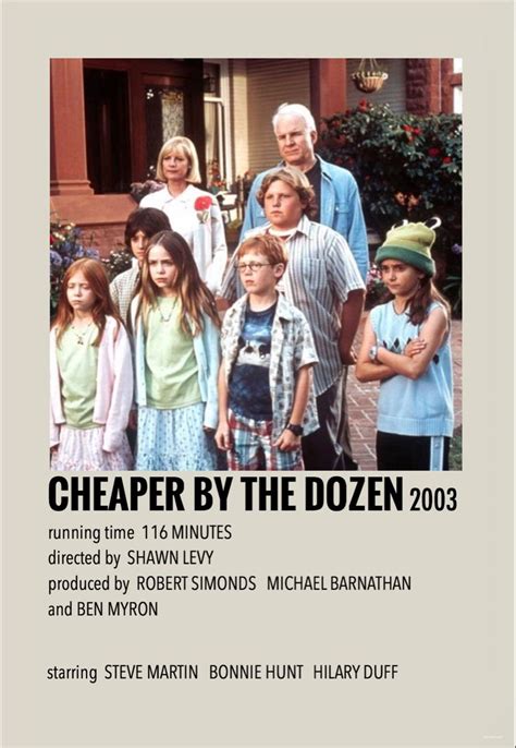 Cheaper By The Dozen Poster