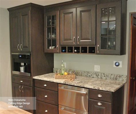 Find your favorite cabinet style below and then order cabinet samples to see the style and color in your home. Open Kitchen Design with Dry Bar Area - Decora Cabinetry