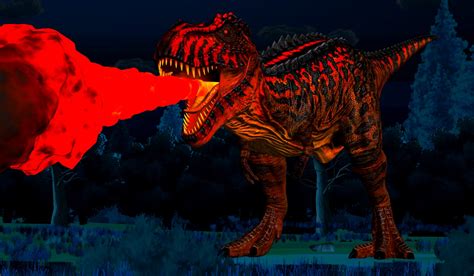 Blaze The Fire Breathing T Rex By Wolfblade111 On Deviantart
