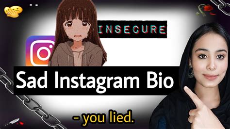 Top 5 Sad Instagram Bio Ideas For Girls And Boys Sad Instagram Captions