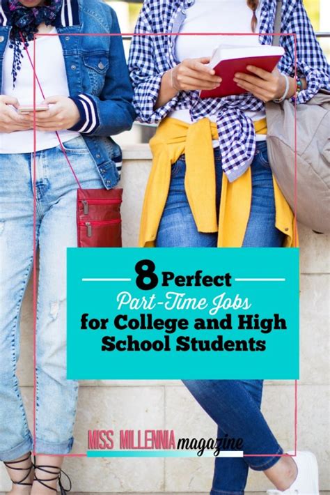 8 Perfect Part Time Jobs For High School And College Students 2023