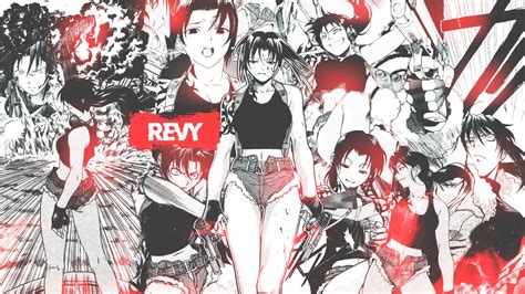 Tapety Manga Koláž Anime Dívky Revy Black Lagoon Krátké šortky