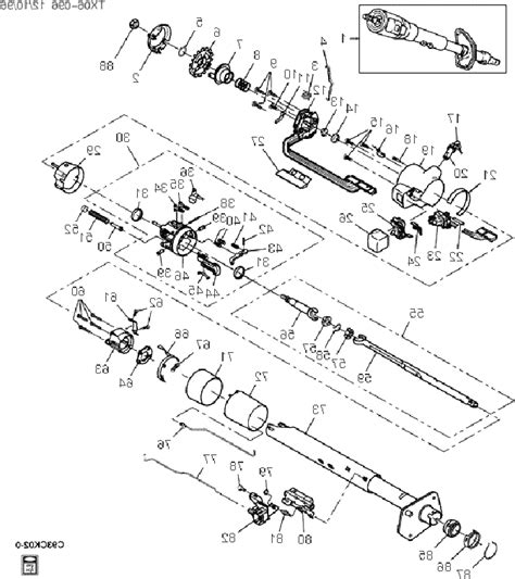 1965 Chevelle Steering Column Diagram Wiring Draw
