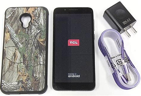 Alcatel Tcl Lx A502dl Black Tracfone 4g Lte Android Smartphone