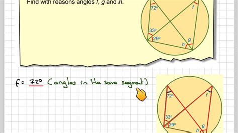 Igcse Circle Theorems 03 Youtube