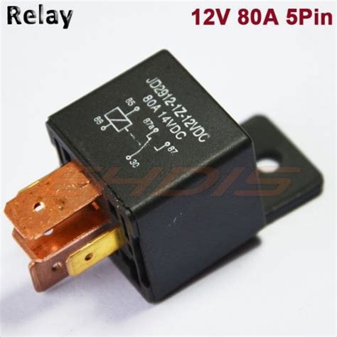 Buy Universal Car Truck Auto Dc 12v 80a 80amp Spdt Relay 5pin 5p Relays