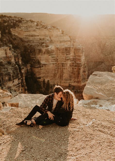 Grand Canyon Couples Session Grand Canyon Pictures Arizona Adventure