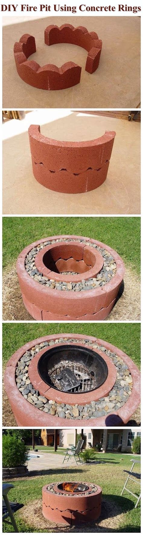 15 steel fire pit conversion ng (natural gas) or propane burner kit ring pit. How To Make A Fire Pit Using Concrete Rings Pictures ...