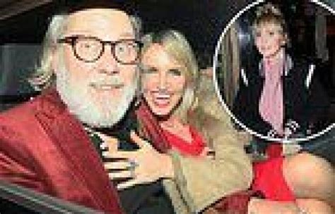 Vic Reeves 62 His Wife Nancy Sorrell And Lulu 73 Attend Jools