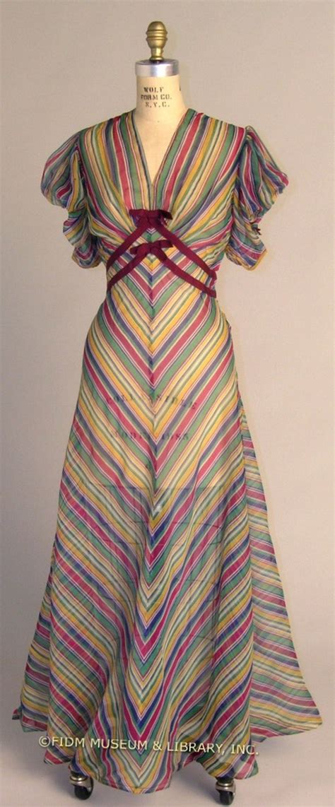 Old Rags Day Dress Ca 1937 Fidm Museum