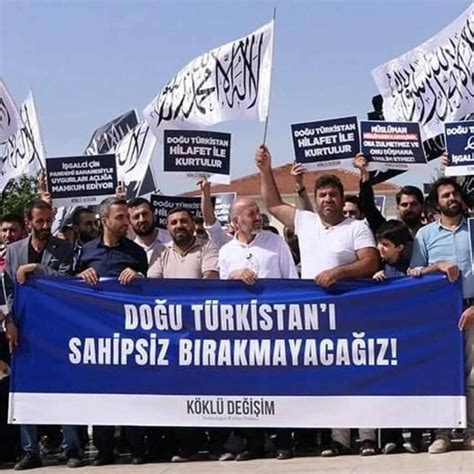 Anti China Protests In Turkey Gather Pace Proscribed Hizb Ut Tahrir