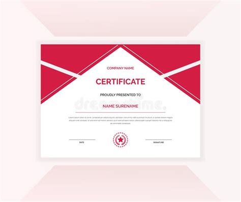 Certificate Of Appreciation Template Achievement Certificate Design