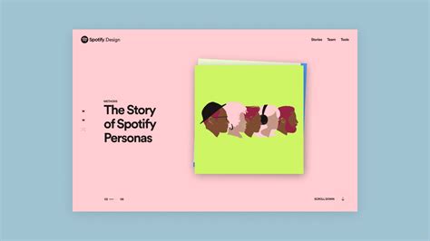 Stories Spotify Design