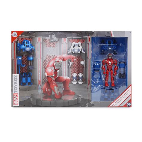 Disney Marvel Toybox Iron Man Hall Of Armor Play Set