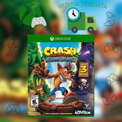 Juegos Baratos Para Tu Xbox One Crash Bandicoot N Sane Trilogy