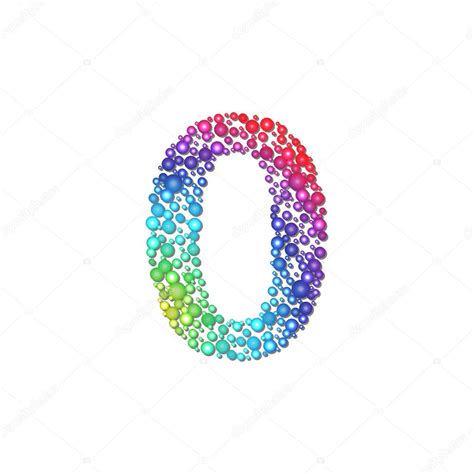 Circle Rainbow Number 0 Stock Vector Image By ©1001holiday 43361525