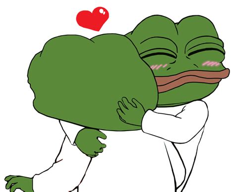 Hugging Pepe Wojak Feels Guy Know Your Meme