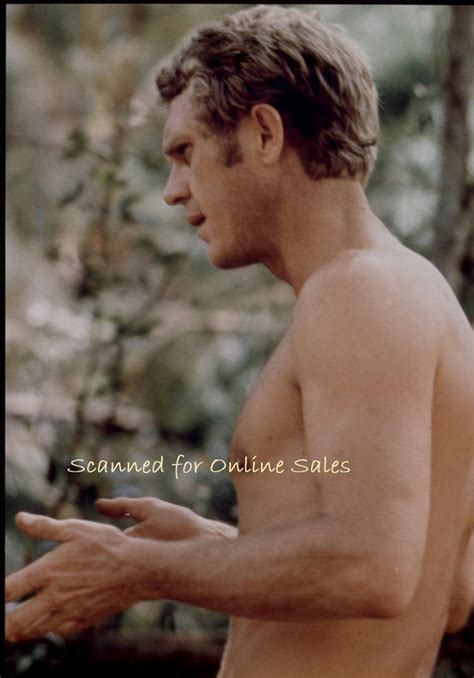 Steve Mcqueen Shirtless The Great Escape 4x6 Photo Etsy