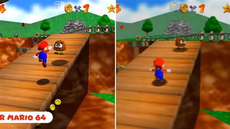 Así Luce El Super Mario 64 De Nintendo Switch Comparado Con El Original