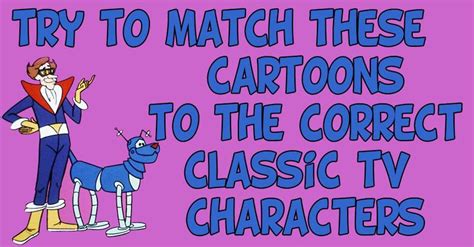 Can You Name The Tv Characters Depicted In These Cartoons Classic Tv