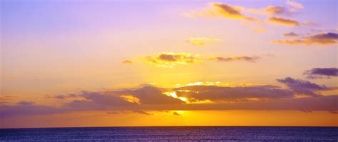 2560x1080 Ocean Sunset Beautiful Clouds 4k 2560x1080 Resolution Hd 4k
