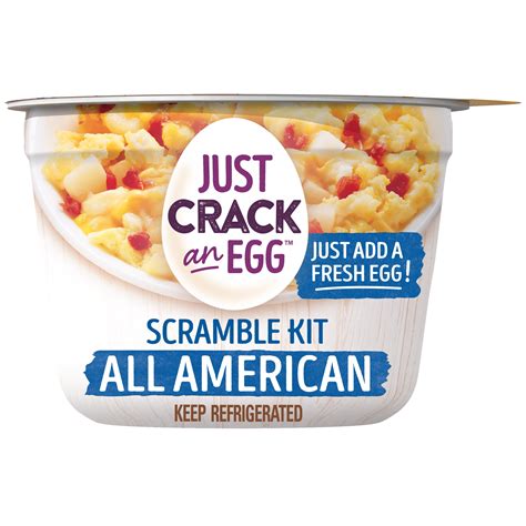 Just Crack An Egg All American Scramble Breakfast Bowl Kit With