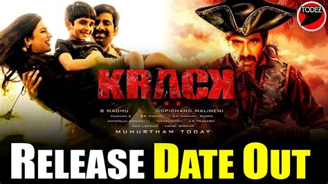 It stars ravi teja, shruti haasan, varalaxmi. #Krack Movie Release Date Confirm | Ravi Teja | Shruti ...