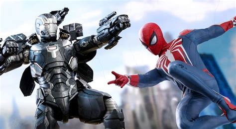 Hot Toys Unveils Marvel Ps4 Spider Man And Avengers War
