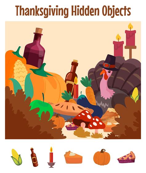 10 Best Printable Thanksgiving Hidden Object Games Pdf For Free At