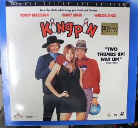 Sealed New Kingpin Laserdisc Woody Harrelsonrandy Quaidvanessa Angel Mgmua 4400 Picclick