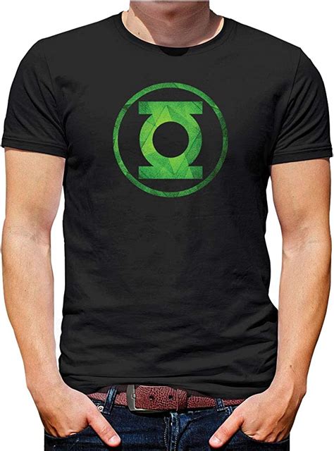Green Lantern Mens T Shirts Classic Short Sleeve Classic T Shirt Cut