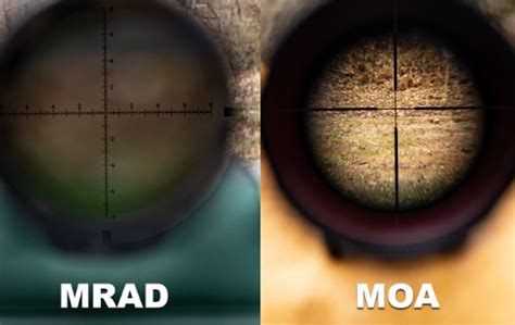 Moa Vs Mrad Rifle Scopes Explained In Plain English Scopes Field