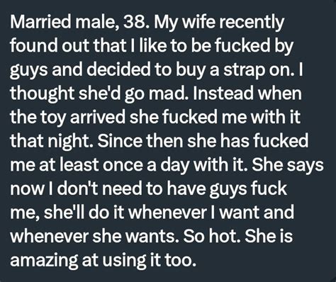 Pervconfession On Twitter His Wife Found Out He Loves Getting Fucked