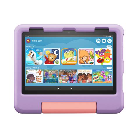 Tablet Amazon Fire 8 Kids 32gb 12th 8 Purple