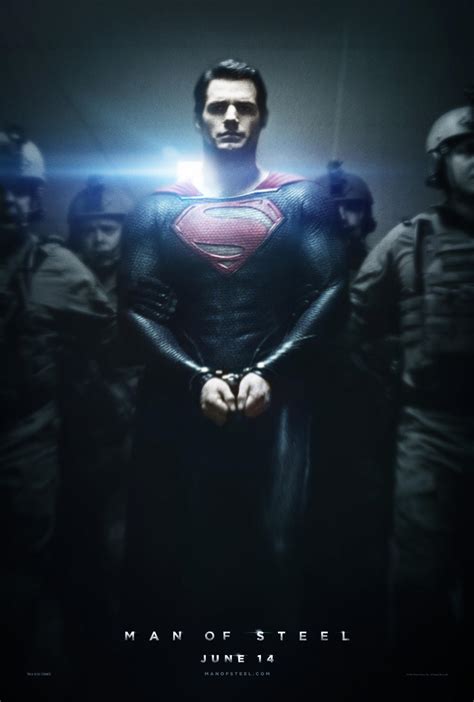 Paranoid Zine Man Of Steel Poster E Trailer