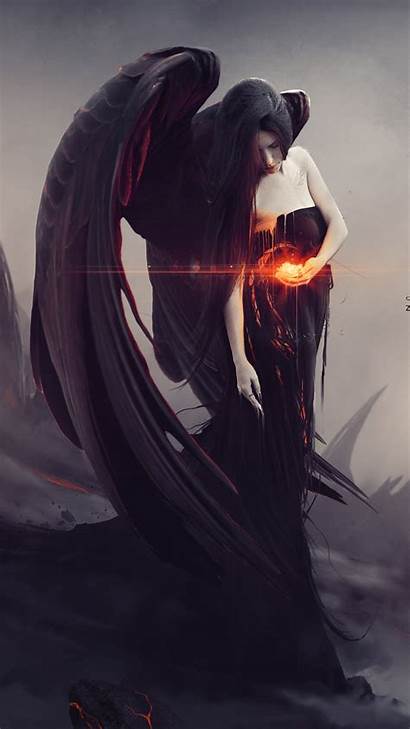 Fantasy Digital Lilith Dark Angel Wallpapers Iphone