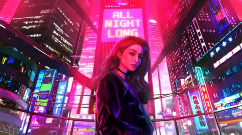 Synthwave Anime Girls Wallpapers Wallpaper Cave Images And Photos Finder