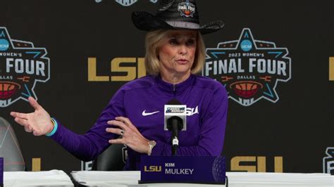 Watch Lsu Kim Mulkey Final Four Preview Virginia Tech With Reese And Morris Tigerbait Com