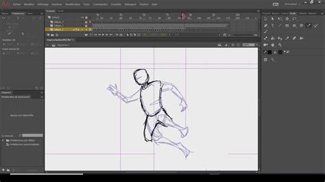 2d Animation Test Flash Animate Character Run And Jump Youtube