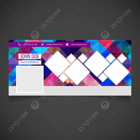 Social Media Cover Design Vector Template Download On Pngtree