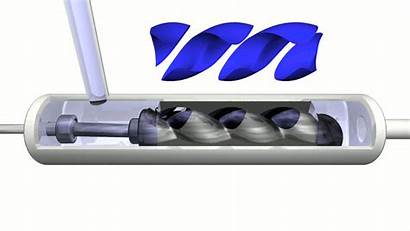 Pump Cavity Animation Progressive Piston Axial Rotor